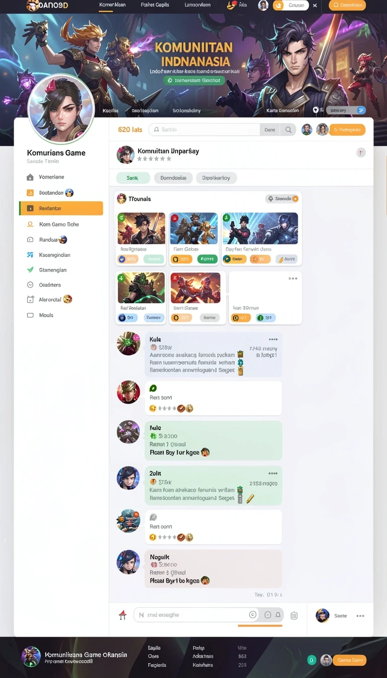 border Aplikasi Game Online Indonesia dengan Akses Praktis